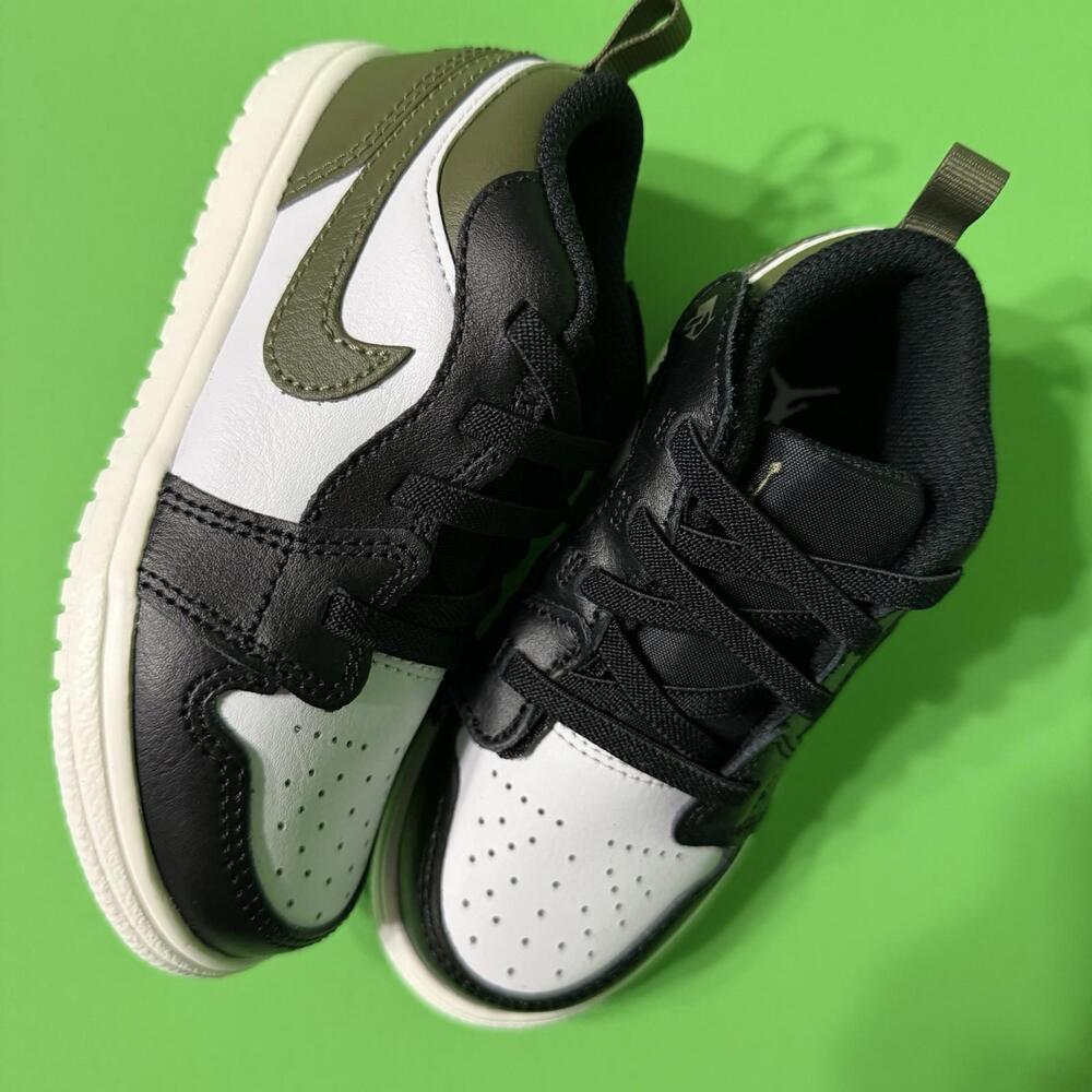 Nike Air Jordan 1 Low Medium Olive Shoes DR9747 092 Size Toddler 9C - Picture 8 of 8